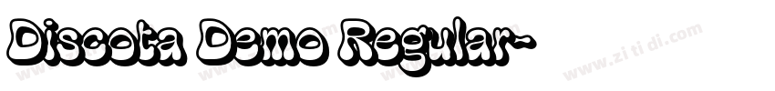 Discota Demo Regular字体转换